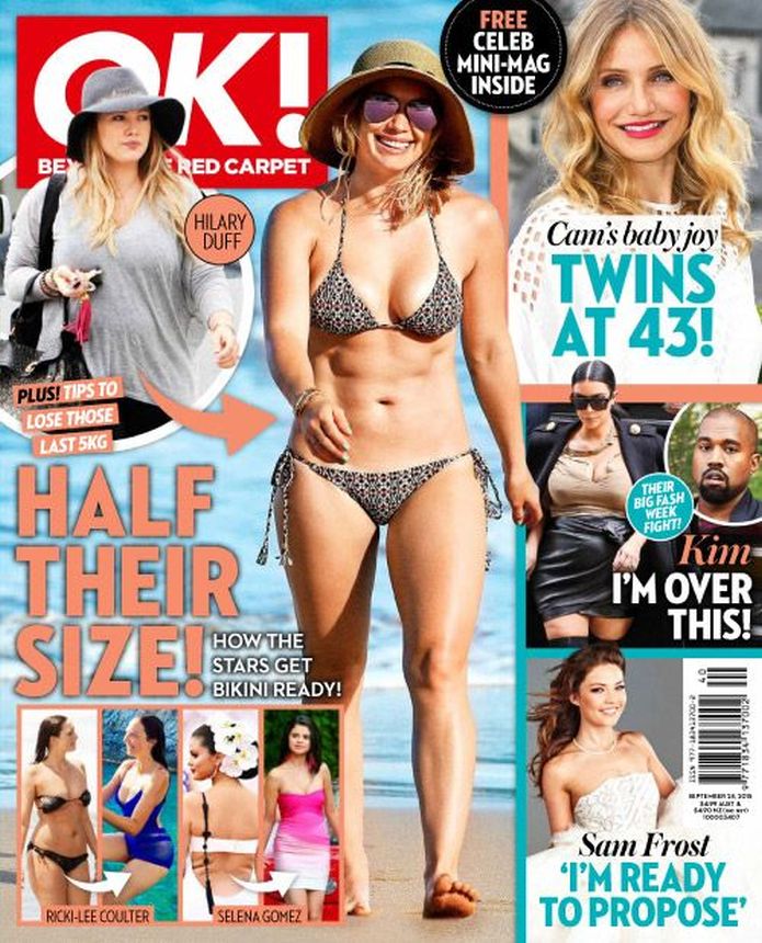 OK (AU) magazine side cover 28 September 2015