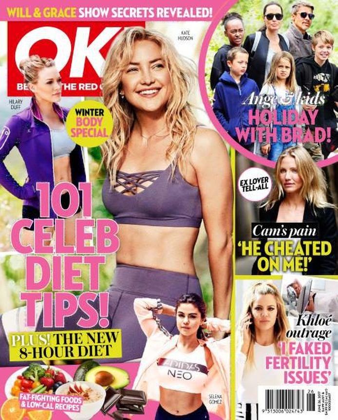 OK (AU) magazine side cover 26 June 2017