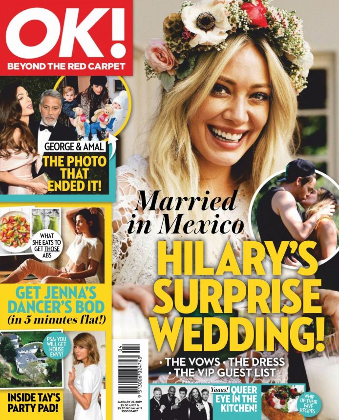 OK (AU) magazine side cover 21 January 2019
