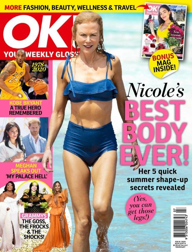 OK (AU) magazine side cover 10 February 2020