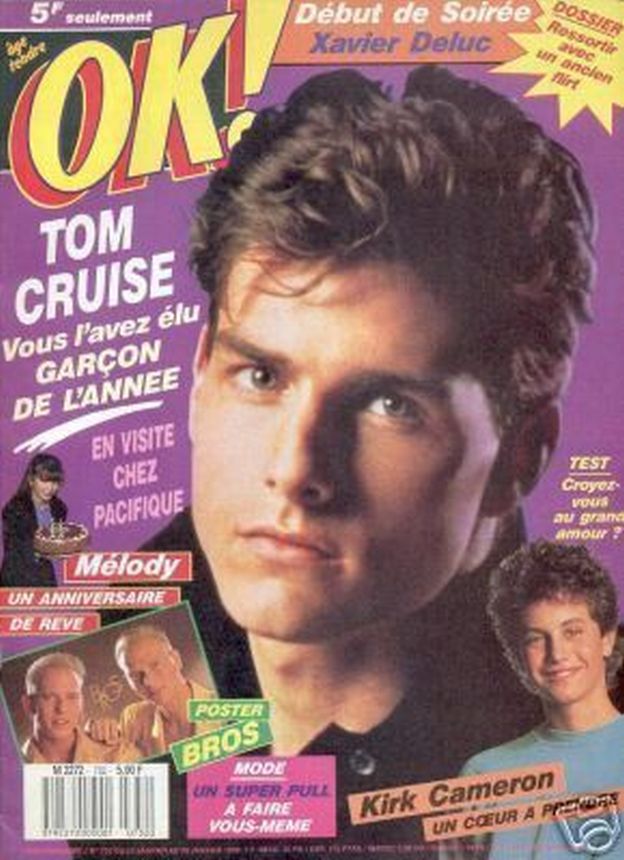 OK! BELGIUM magazine side cover 22 January 1990