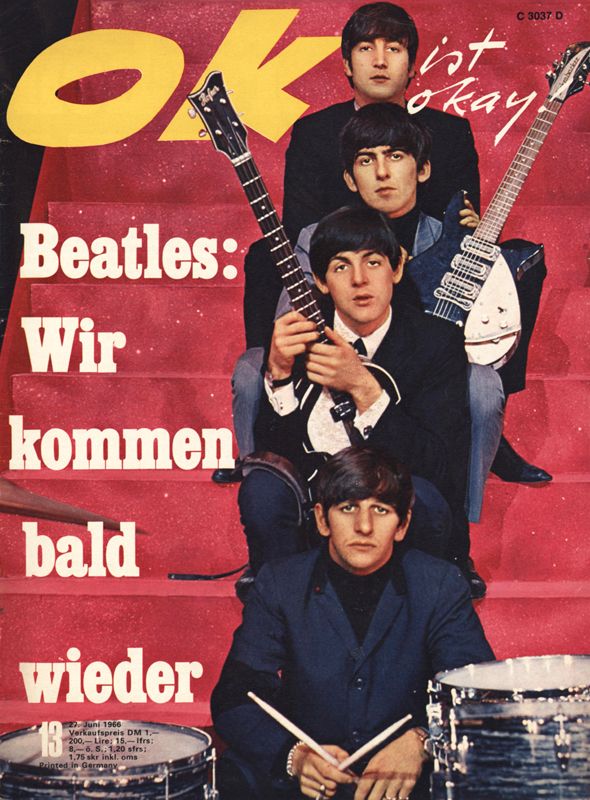 OK IS OK magazine side cover Issue 13 27 June 1966