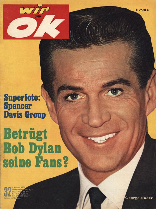 OK IS OK magazine side cover Issue 32 1 August 1966