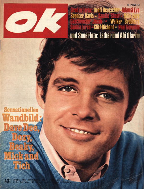 OK IS OK magazine cover Issue 43 17 October 1966