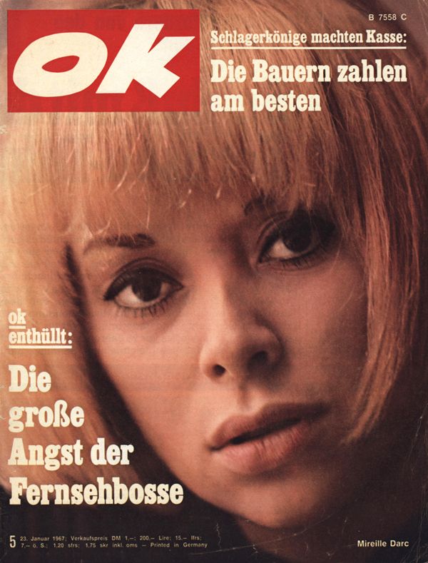 OK IS OK magazine side cover Issue 5 23 January 1967