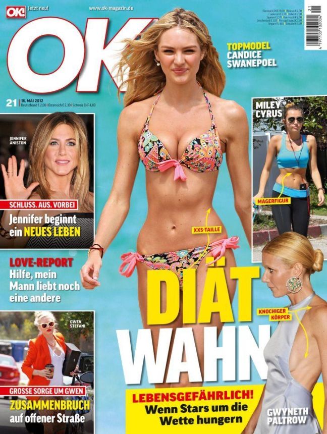 OK! GERMANY magazine side cover 16 May 2012