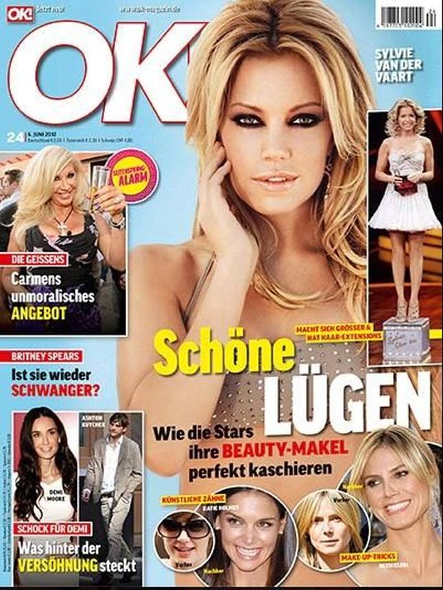 OK! GERMANY magazine side cover 6 June 2012