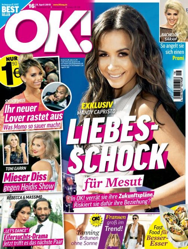 OK! GERMANY magazine side cover 8 April 2015