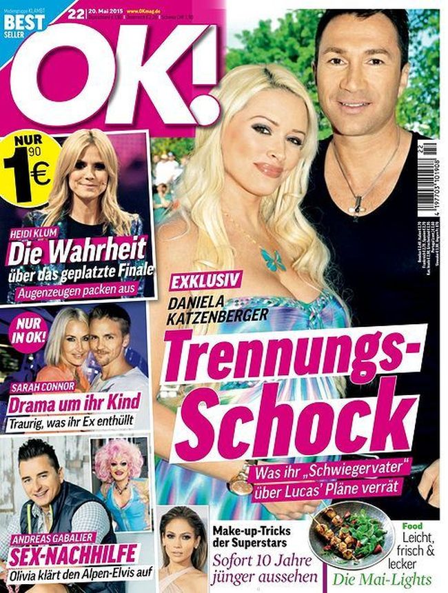 OK! GERMANY magazine side cover 20 May 2015