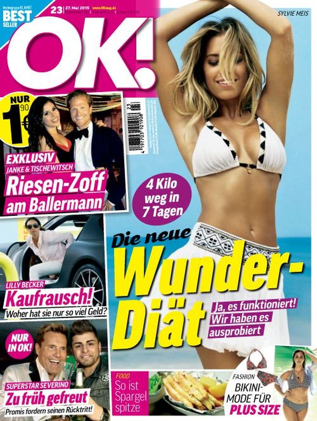 OK! GERMANY magazine side cover 27 May 2015