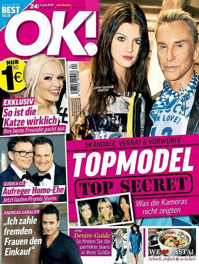 OK! GERMANY magazine side cover 3 June 2015