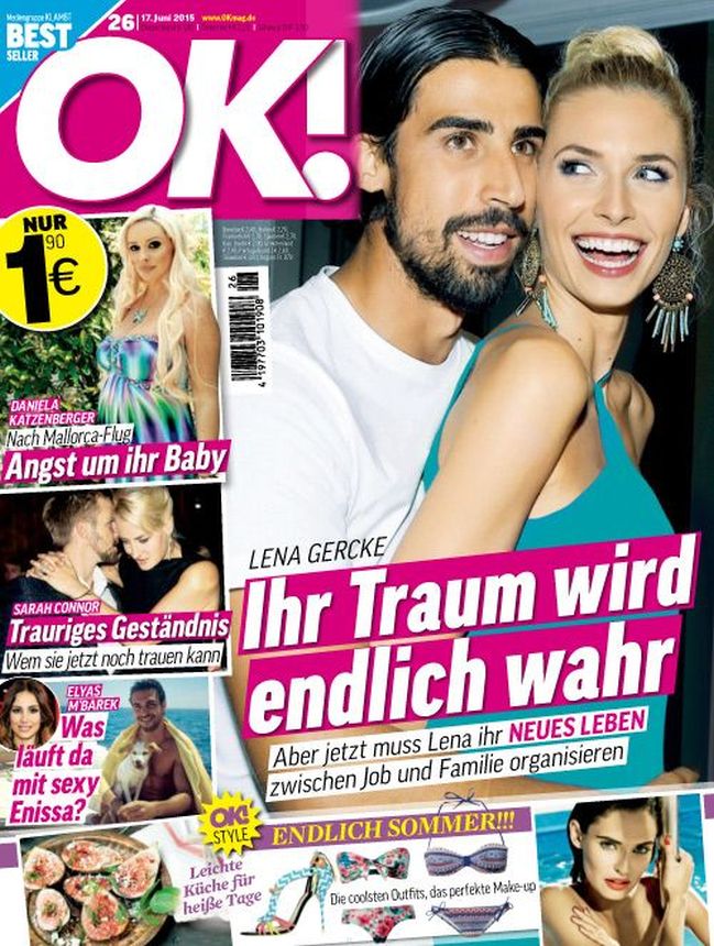 OK! GERMANY magazine side cover 17 June 2015
