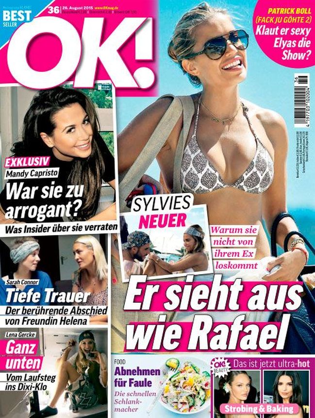 OK! GERMANY magazine side cover 26 August 2015