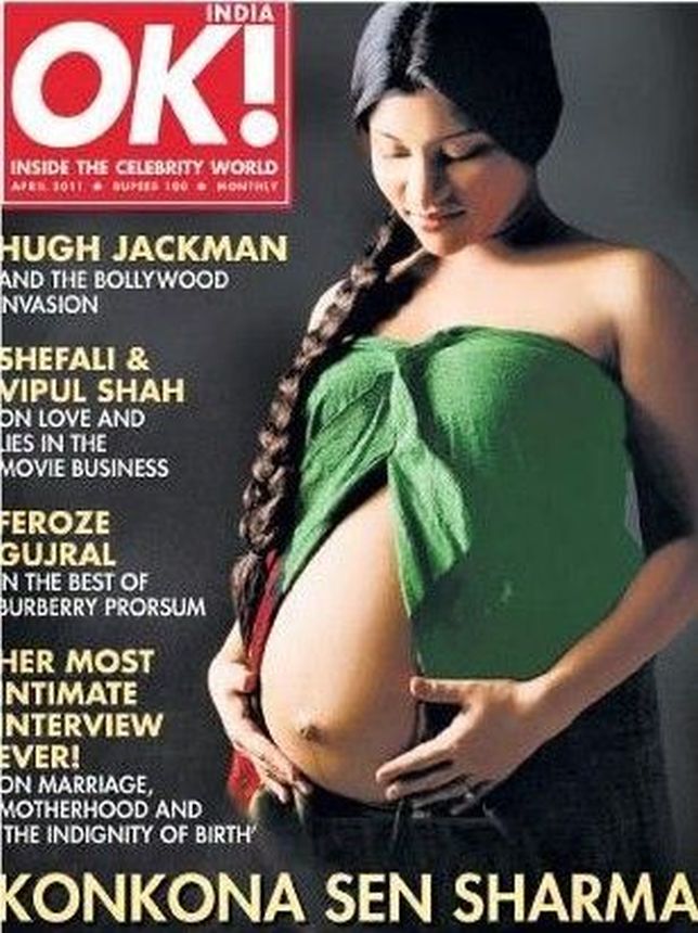 OK! INDIA magazine side cover  April 2011