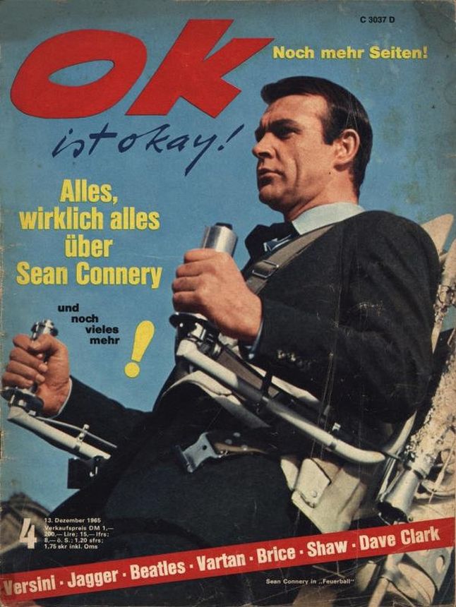 OK IS OK magazine side cover Issue 4 13 December 1965