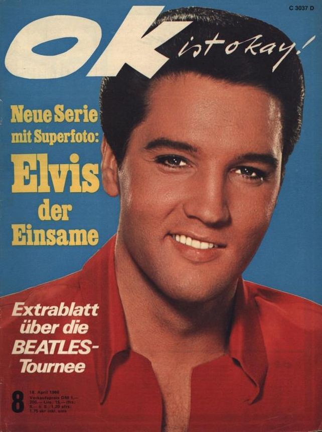 OK IS OK magazine cover Issue 8 18 April 1966