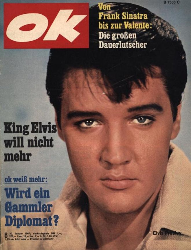 OK IS OK magazine side cover Issue 6 30 January 1967