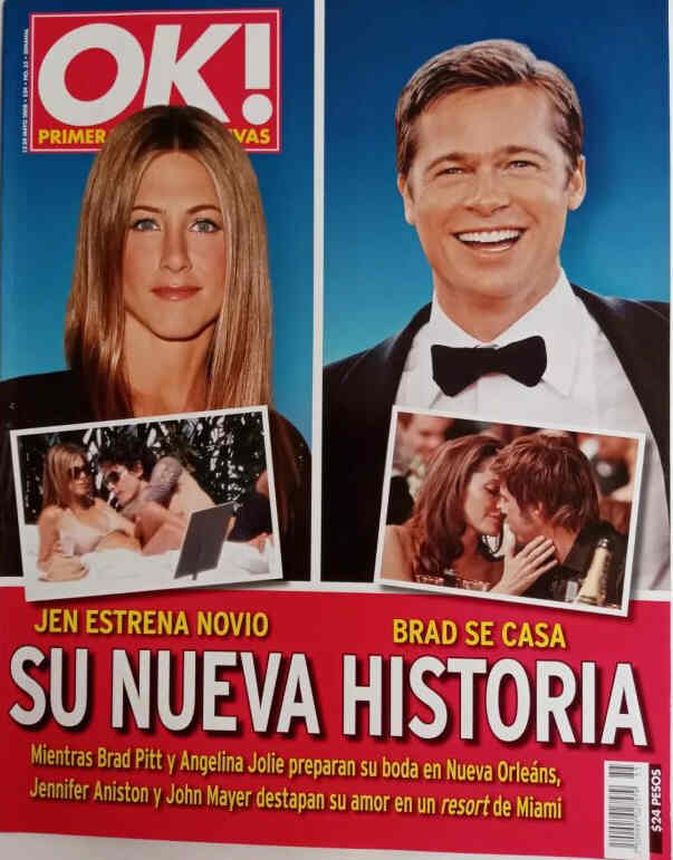 OK! MEXICO magazine side cover  May 2008