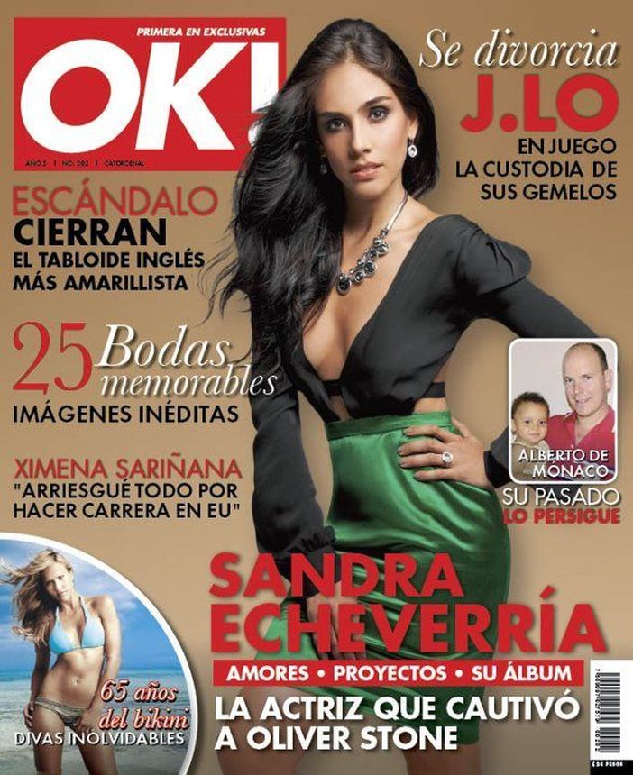 OK! MEXICO magazine side cover  September 2011
