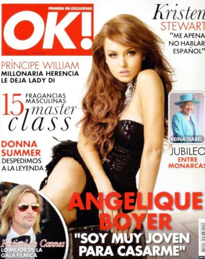 OK! MEXICO magazine side cover  June 2012