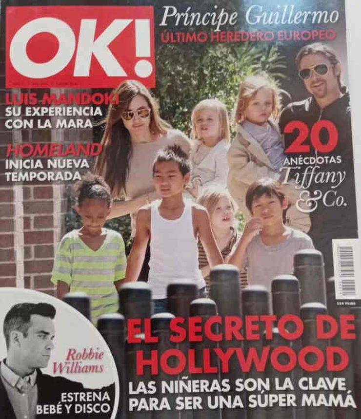 OK! MEXICO magazine side cover  October 2012