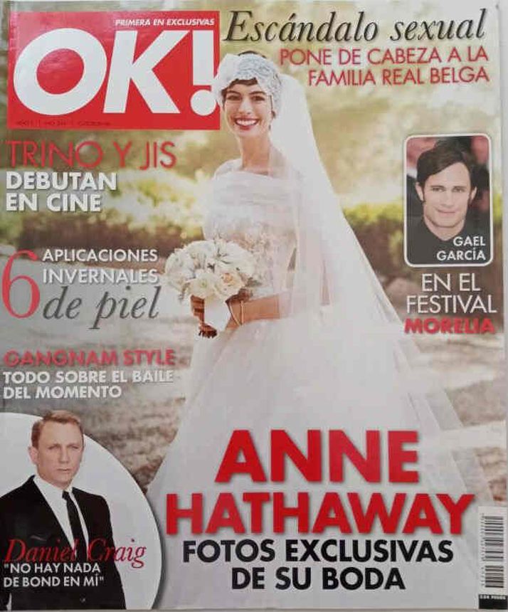 OK! MEXICO magazine side cover  November 2012