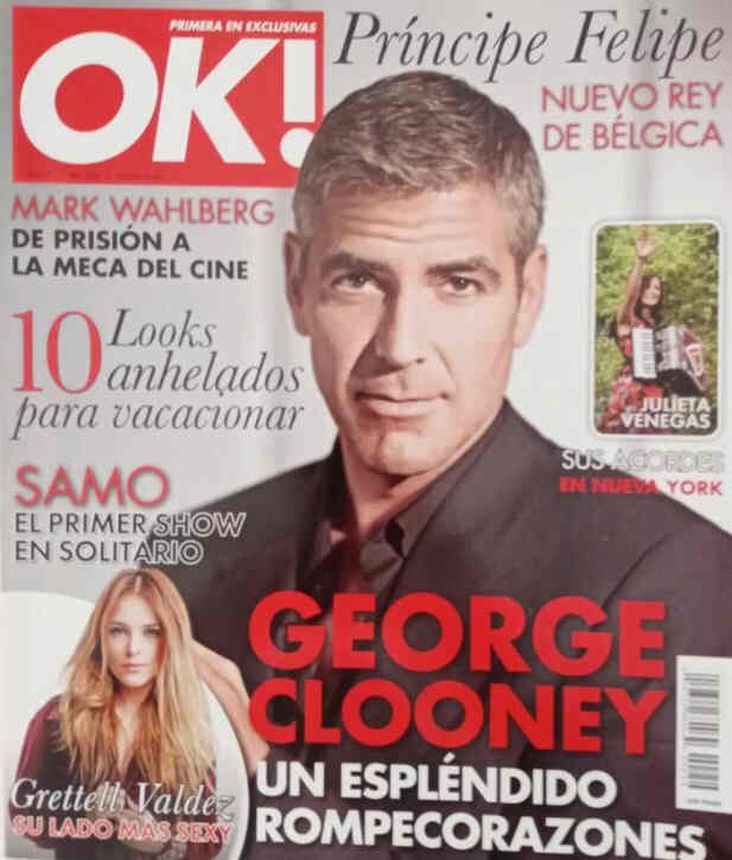 OK! MEXICO magazine side cover  July 2013