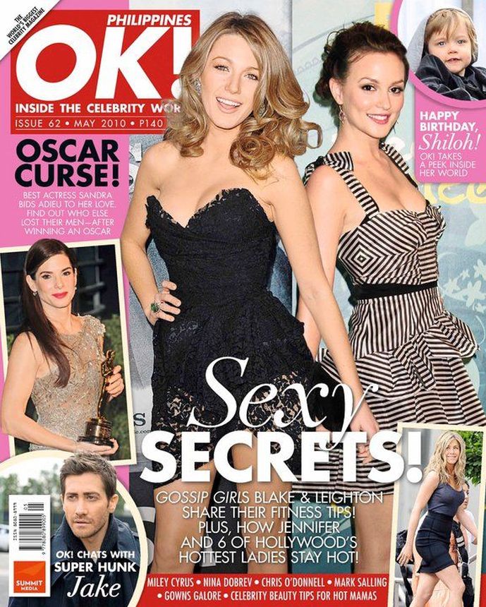 OK! PHILIPPINES magazine side cover  May 2010