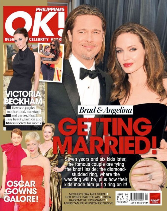 OK! PHILIPPINES magazine side cover  May 2012