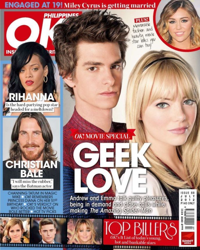 OK! PHILIPPINES magazine side cover  July 2012