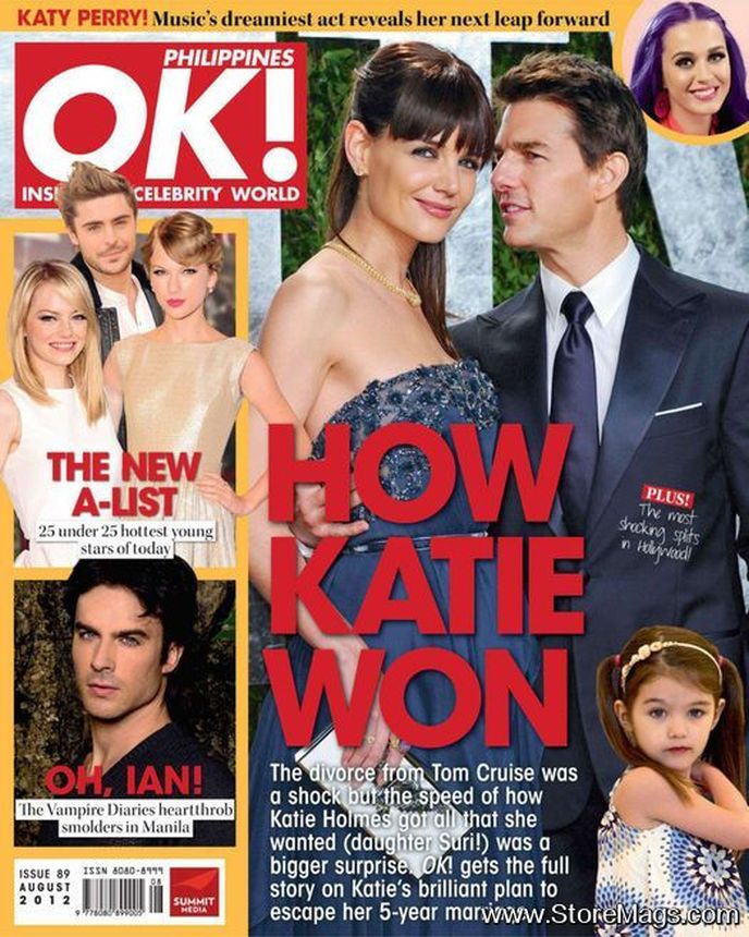 OK! PHILIPPINES magazine side cover  August 2012
