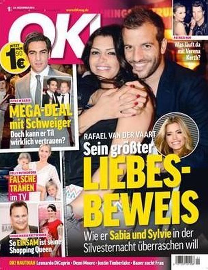 OK! POLAND magazine side cover 24 December 2013