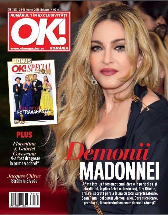 OK! ROMANIA magazine side cover 4 March 2016