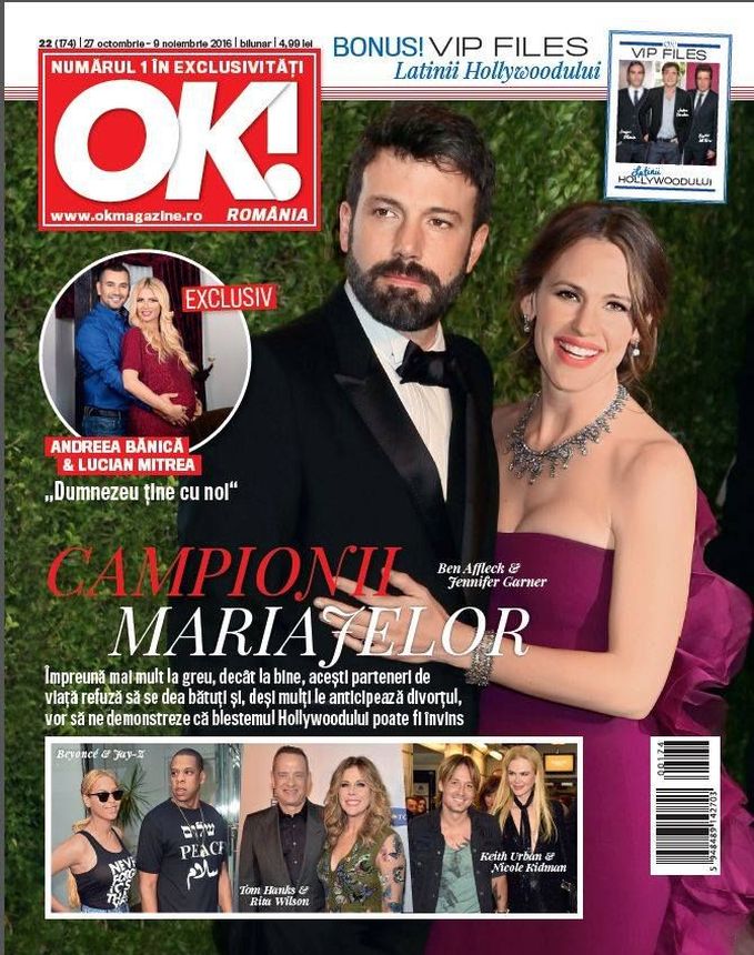OK! ROMANIA magazine side cover 27 October 2016