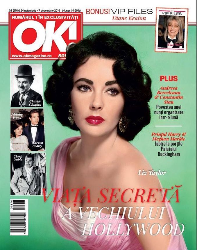 OK! ROMANIA magazine side cover 24 November 2016