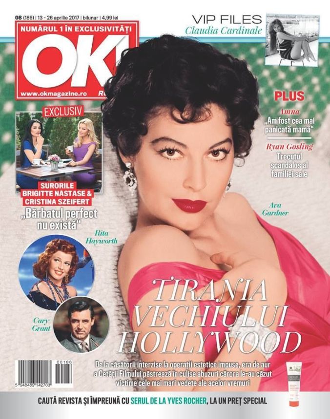 OK! ROMANIA magazine side cover 13 April 2017