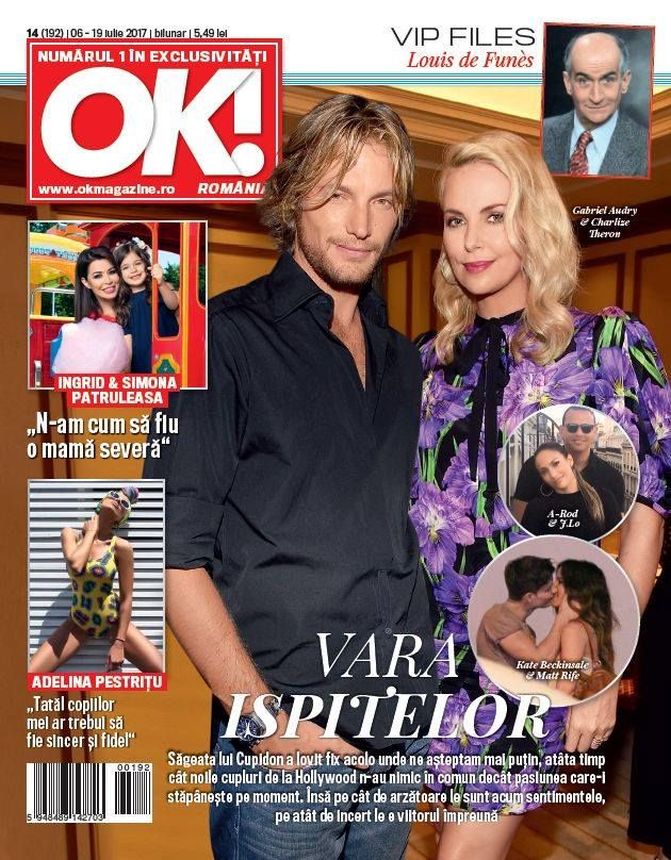 OK! ROMANIA magazine side cover 6 July 2017