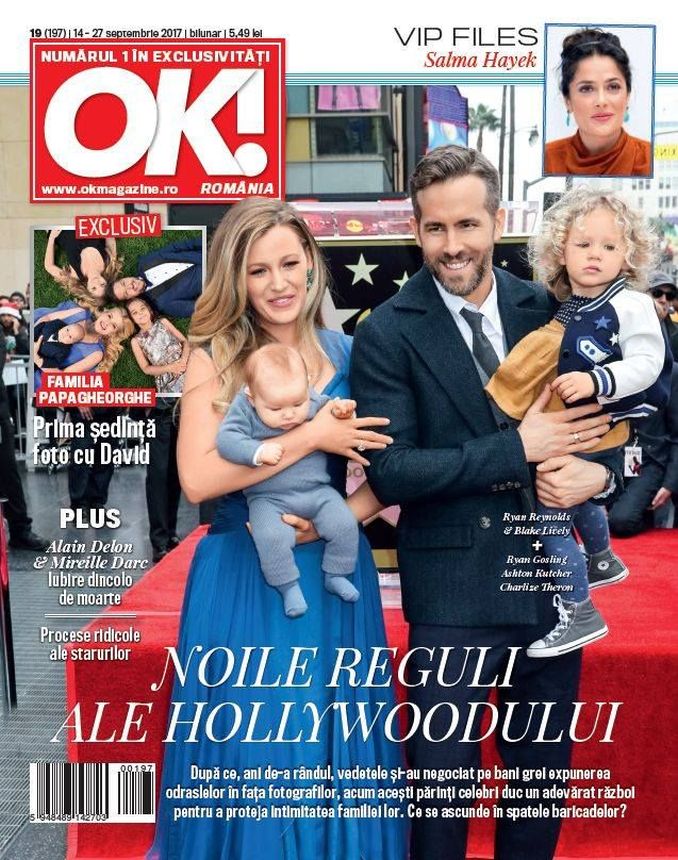 OK! ROMANIA magazine side cover 14 September 2017