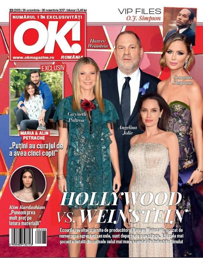 OK! ROMANIA magazine side cover 26 October 2017