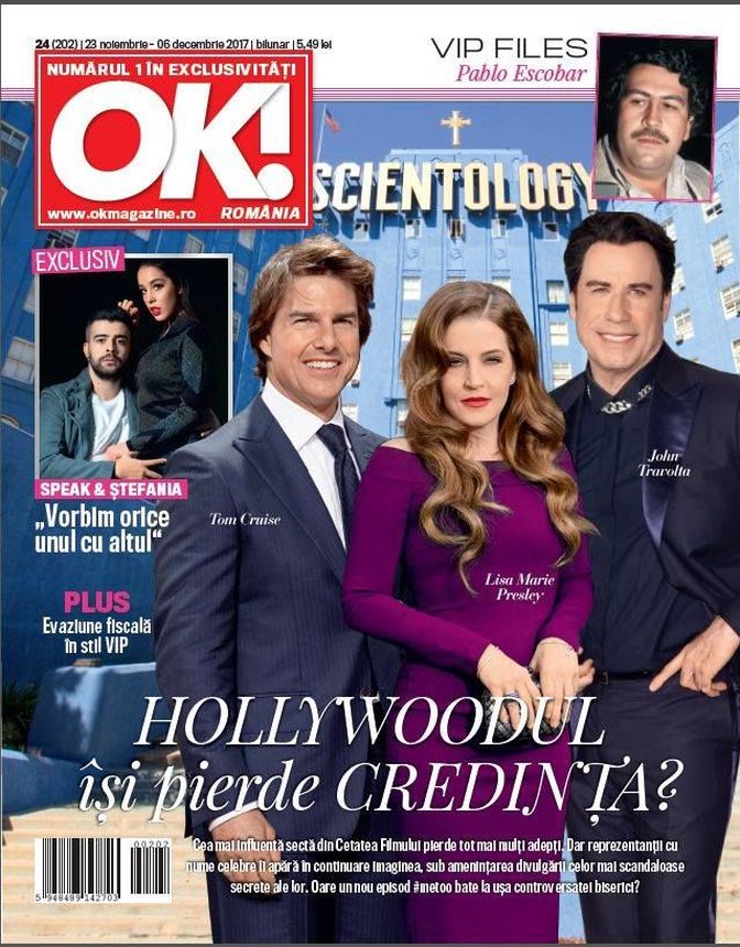 OK! ROMANIA magazine side cover 23 November 2017