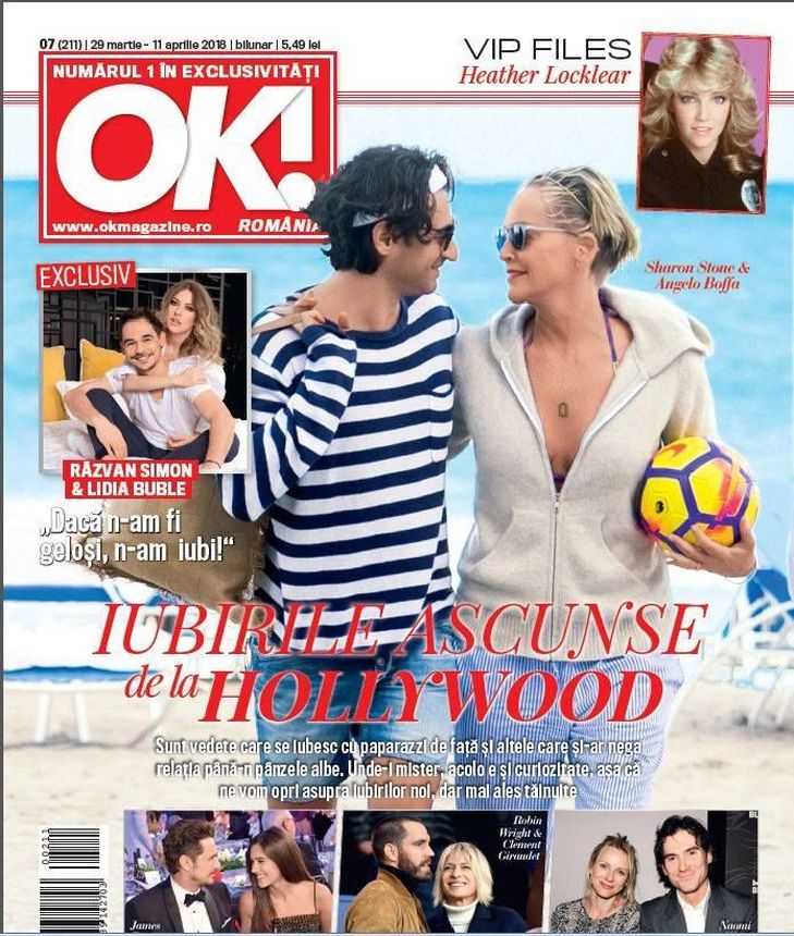 OK! ROMANIA magazine side cover 29 March 2018