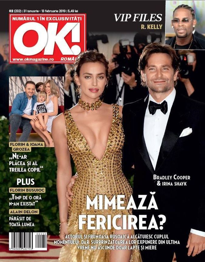 OK! ROMANIA magazine side cover 31 January 2019