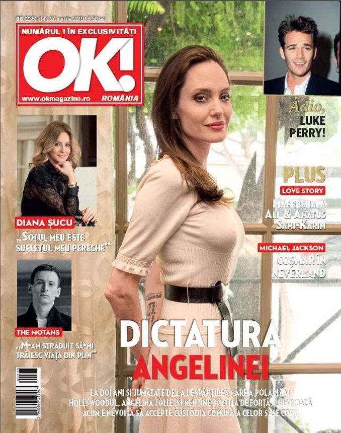 OK! ROMANIA magazine side cover 14 March 2019