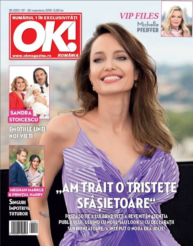 OK! ROMANIA magazine side cover 7 November 2019
