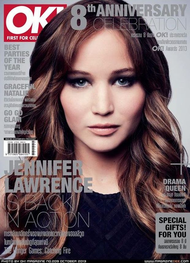 OK! THAILAND magazine side cover  October 2013