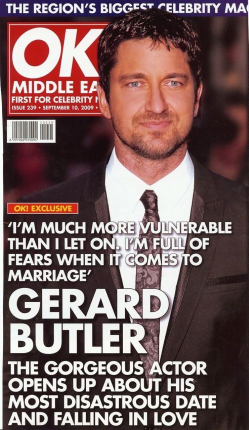 OK! UAE magazine side cover 10 September 2009