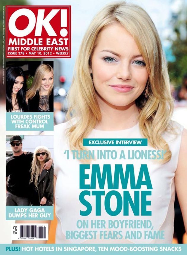 OK! UAE magazine side cover 10 May 2012