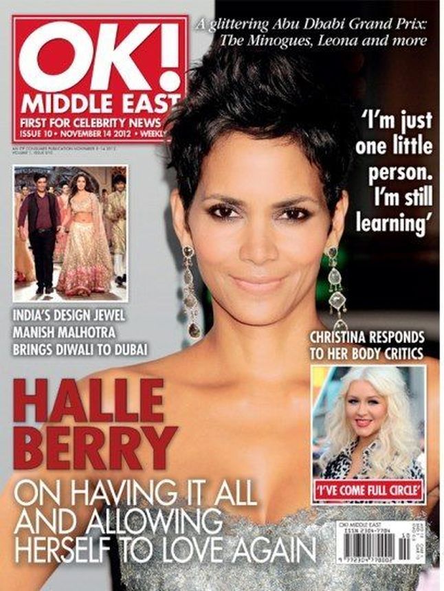OK! UAE magazine side cover 14 November 2012