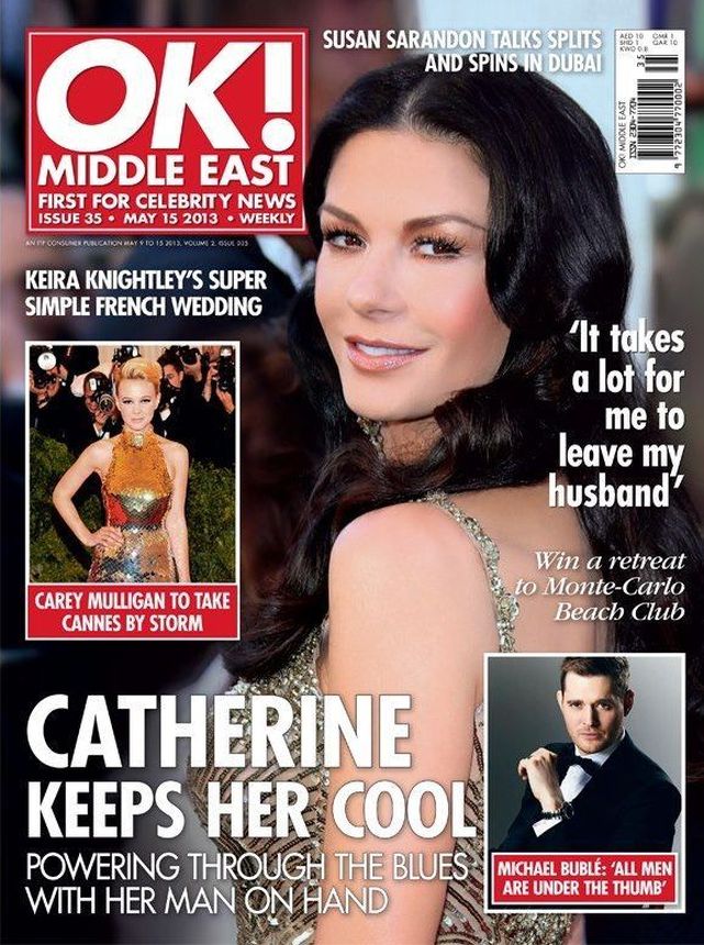 OK! UAE magazine side cover 15 May 2013