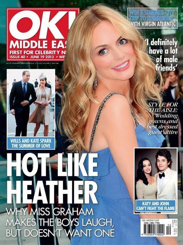 OK! UAE magazine side cover 19 June 2013
